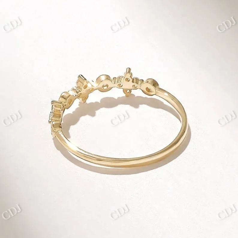 0.15CTW Minimalist Diamond Wedding Band