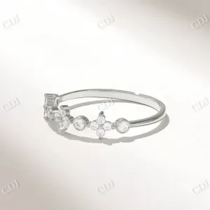 0.15CTW Minimalist Diamond Wedding Band