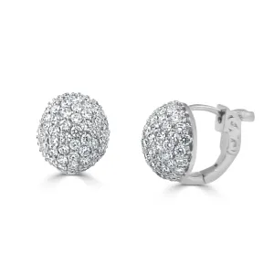 14k Gold & Diamond Earrings - 1.70ct