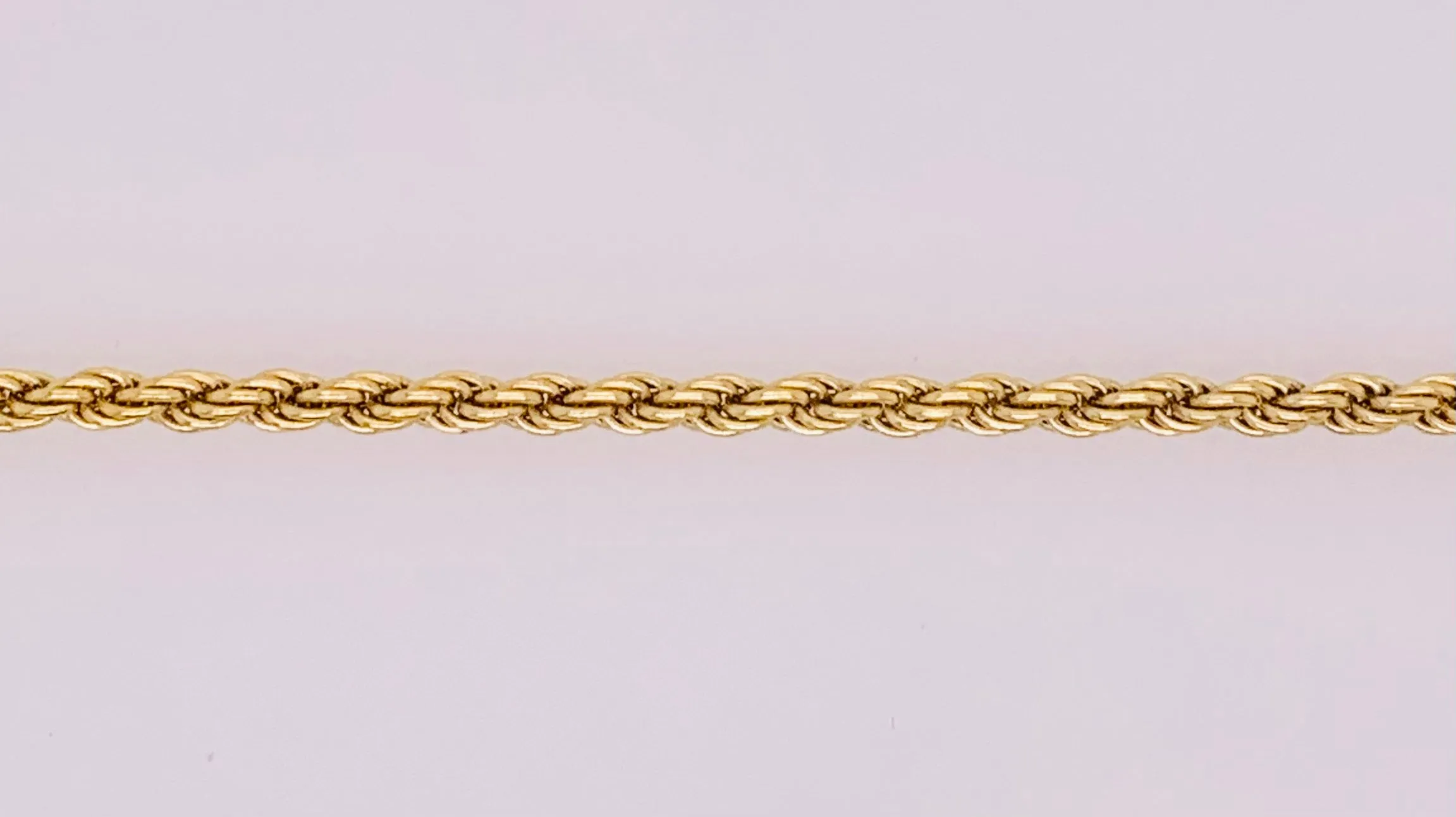 14K Gold Filled Rope Chain