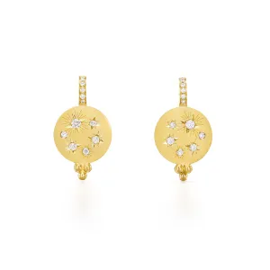 18K Diamond Cosmos Earrings