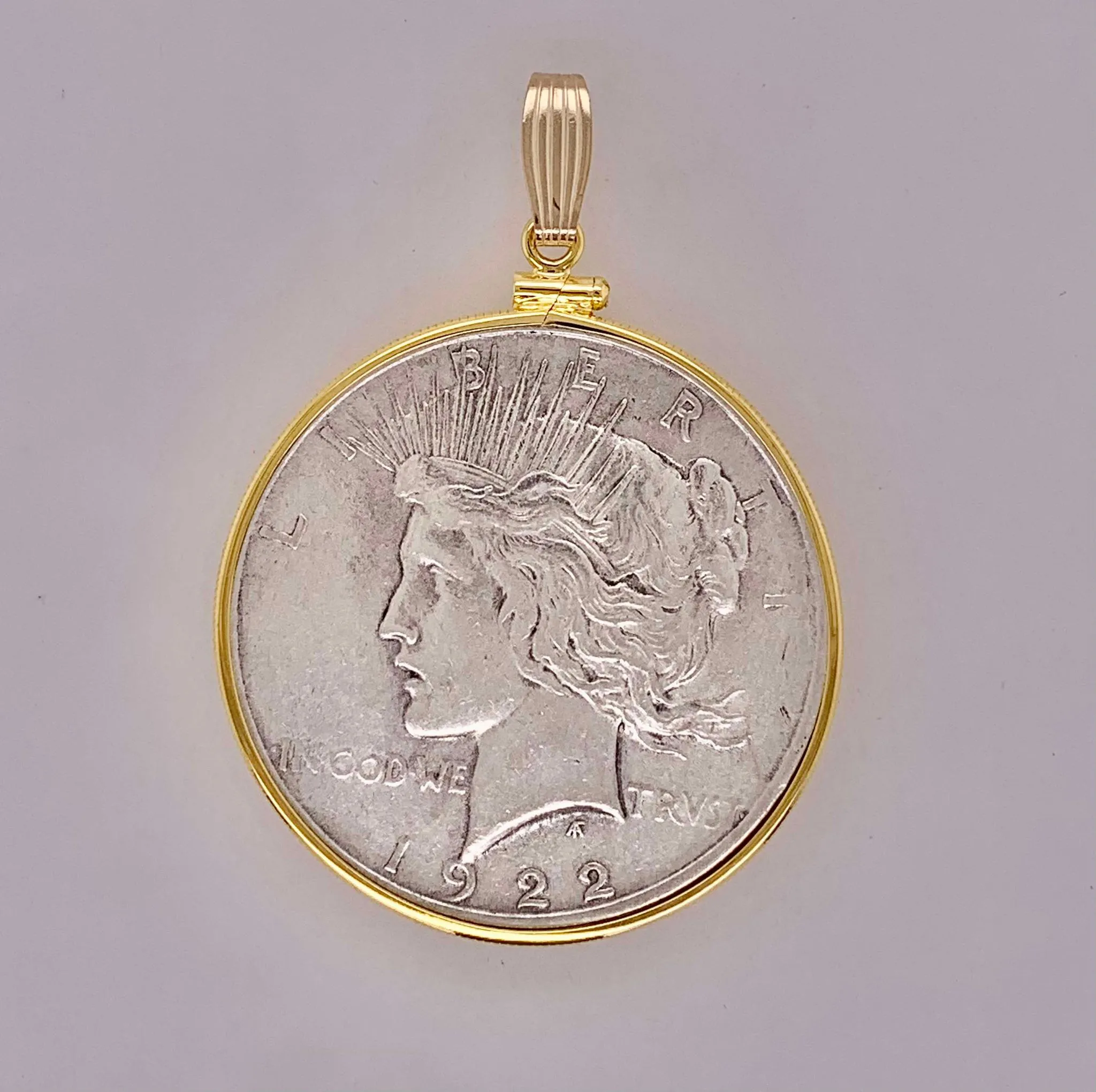 1922 Silver Dollar Pendant