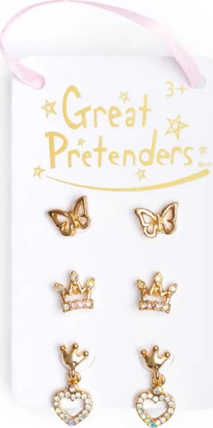 Boutique Royal Crown Studded Earrings