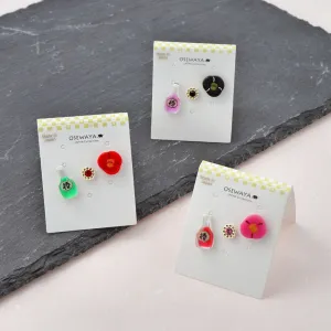 Camellia Toy Earring Set