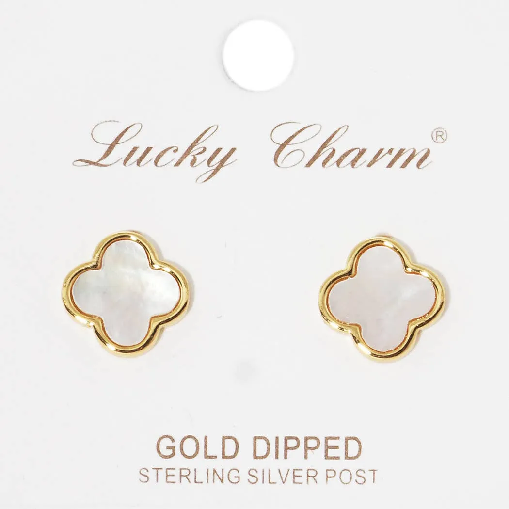 Clover Post Earring