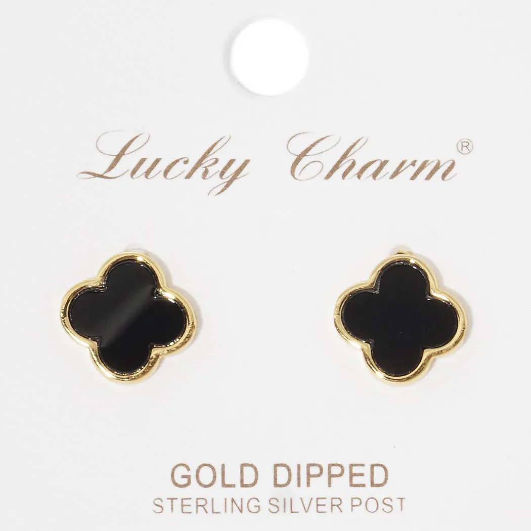 Clover Post Earring