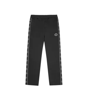 CONES AND BONES TAPED TRACK PANT - BLACK