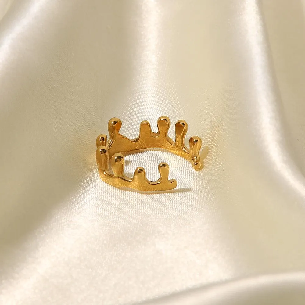 Crown Resizable Ring