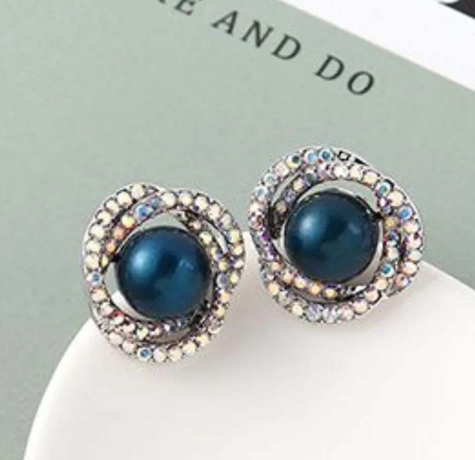 Crystal Stud Earrings