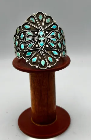 Cuff/Bracelet- Vintage 1960's Zuni