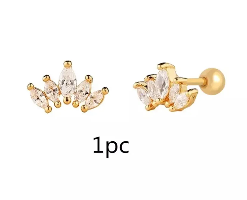 CZ Crown Piercing