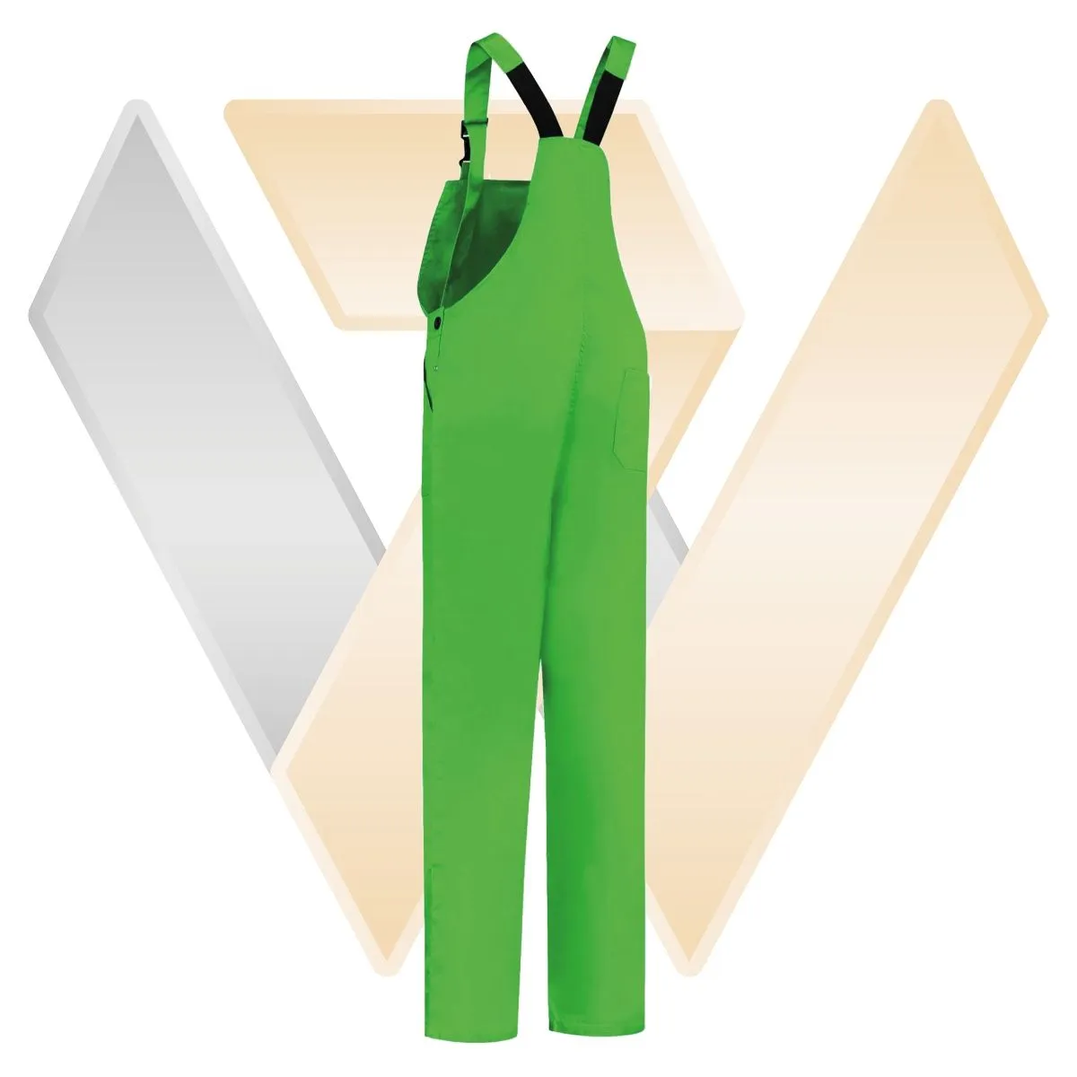 Dungarees&#x20;polyester&#x20;&#x2F;&#x20;cotton&#x20;Zwart&#x20;&#x20;-&#x20;71WorkX&#x20;Wear