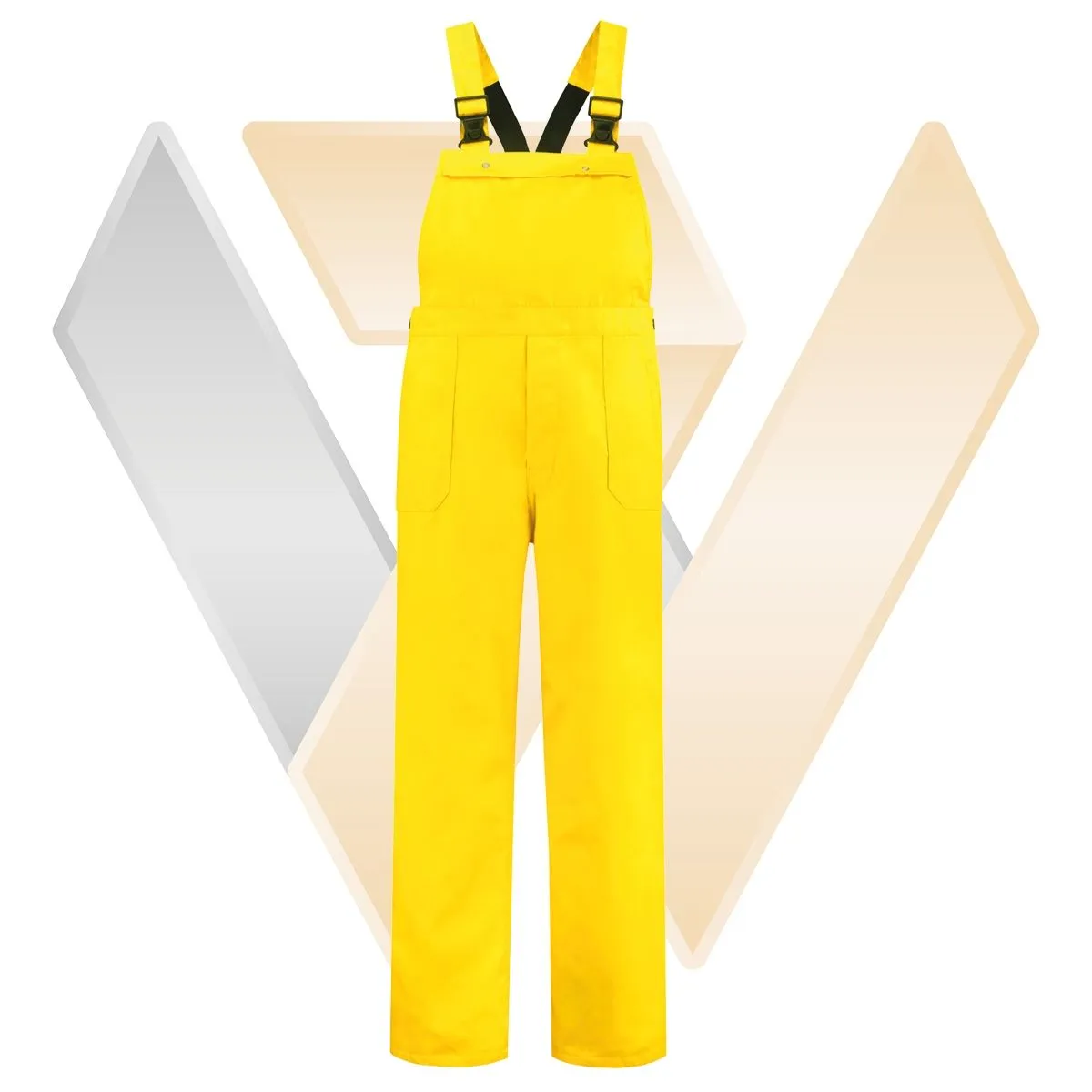 Dungarees&#x20;polyester&#x20;&#x2F;&#x20;cotton&#x20;Zwart&#x20;&#x20;-&#x20;71WorkX&#x20;Wear