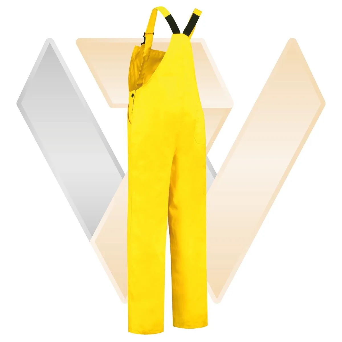 Dungarees&#x20;polyester&#x20;&#x2F;&#x20;cotton&#x20;Zwart&#x20;&#x20;-&#x20;71WorkX&#x20;Wear