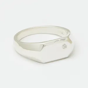 Emmet Signet Ring in Silver