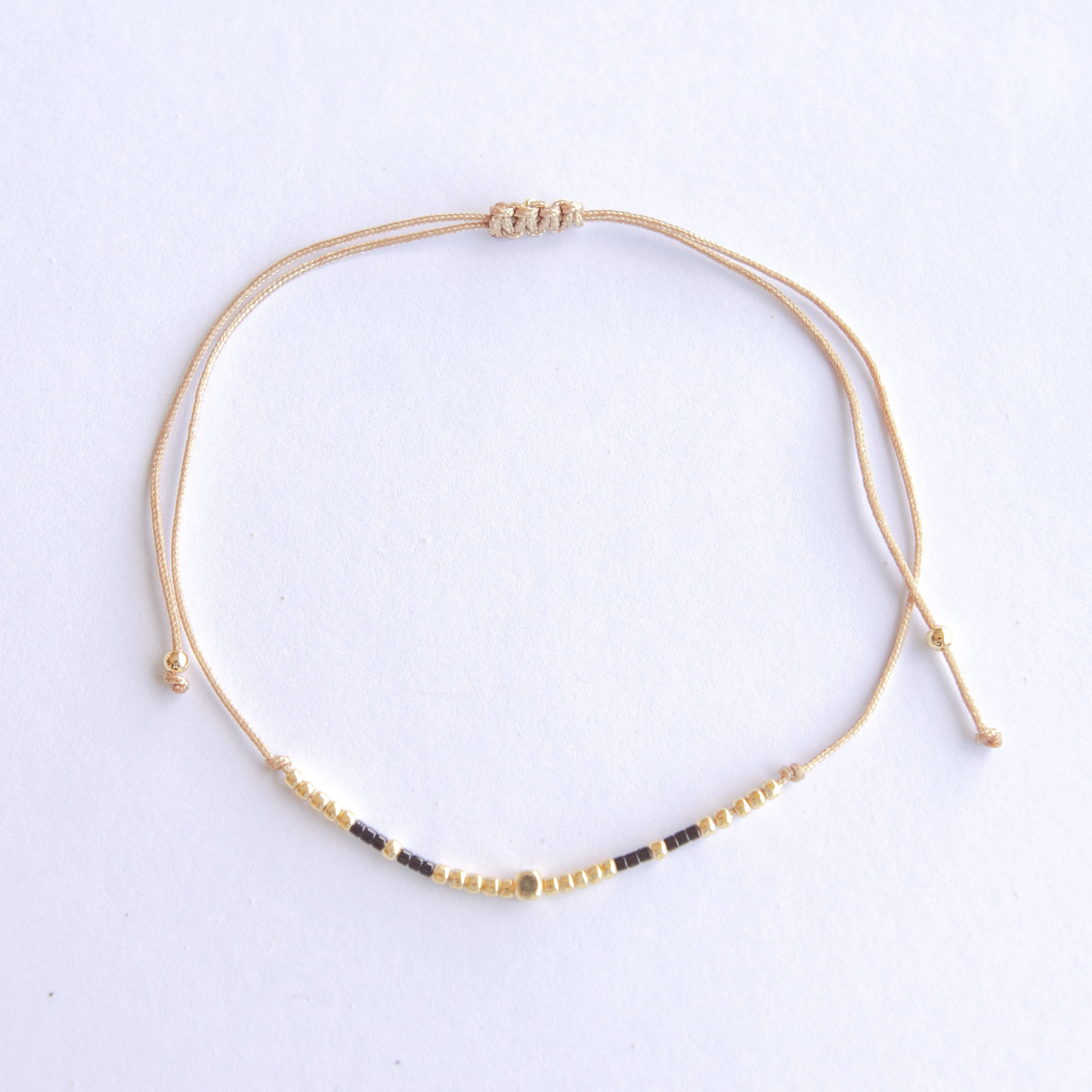 Gleam Beads Adjustable Bracelet