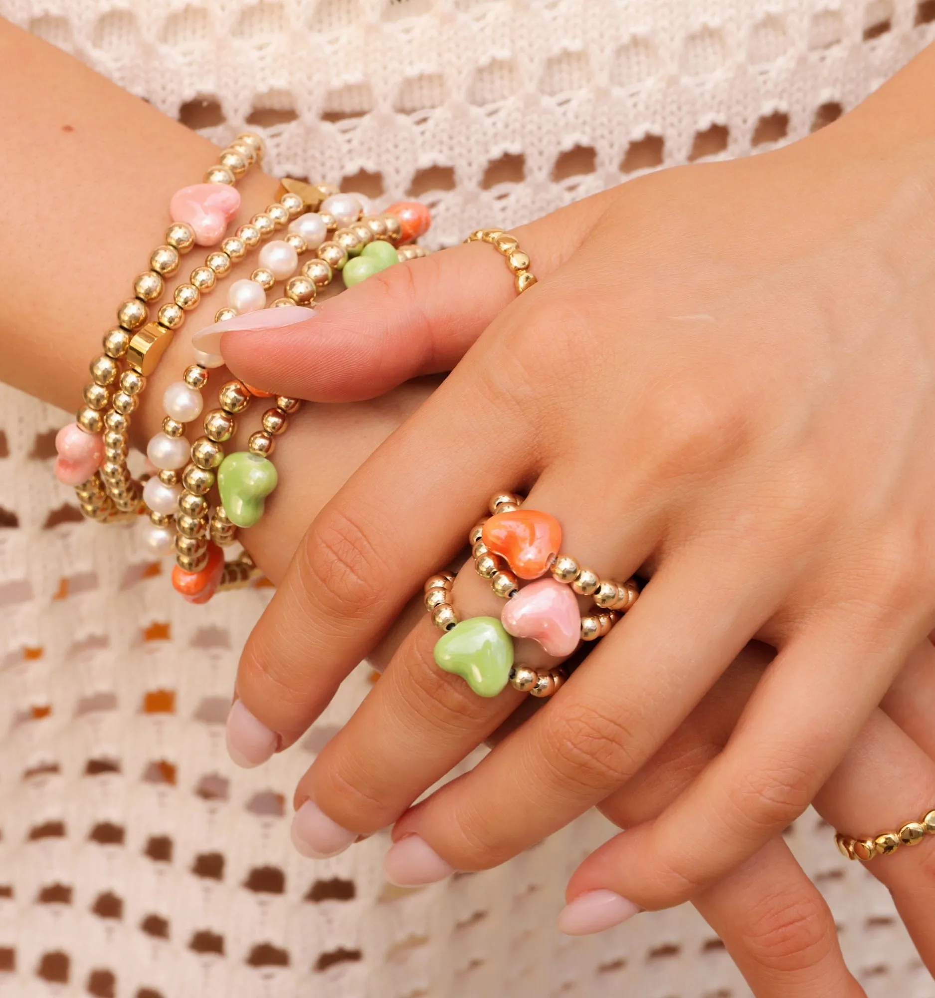 Green Sweetheart Ring