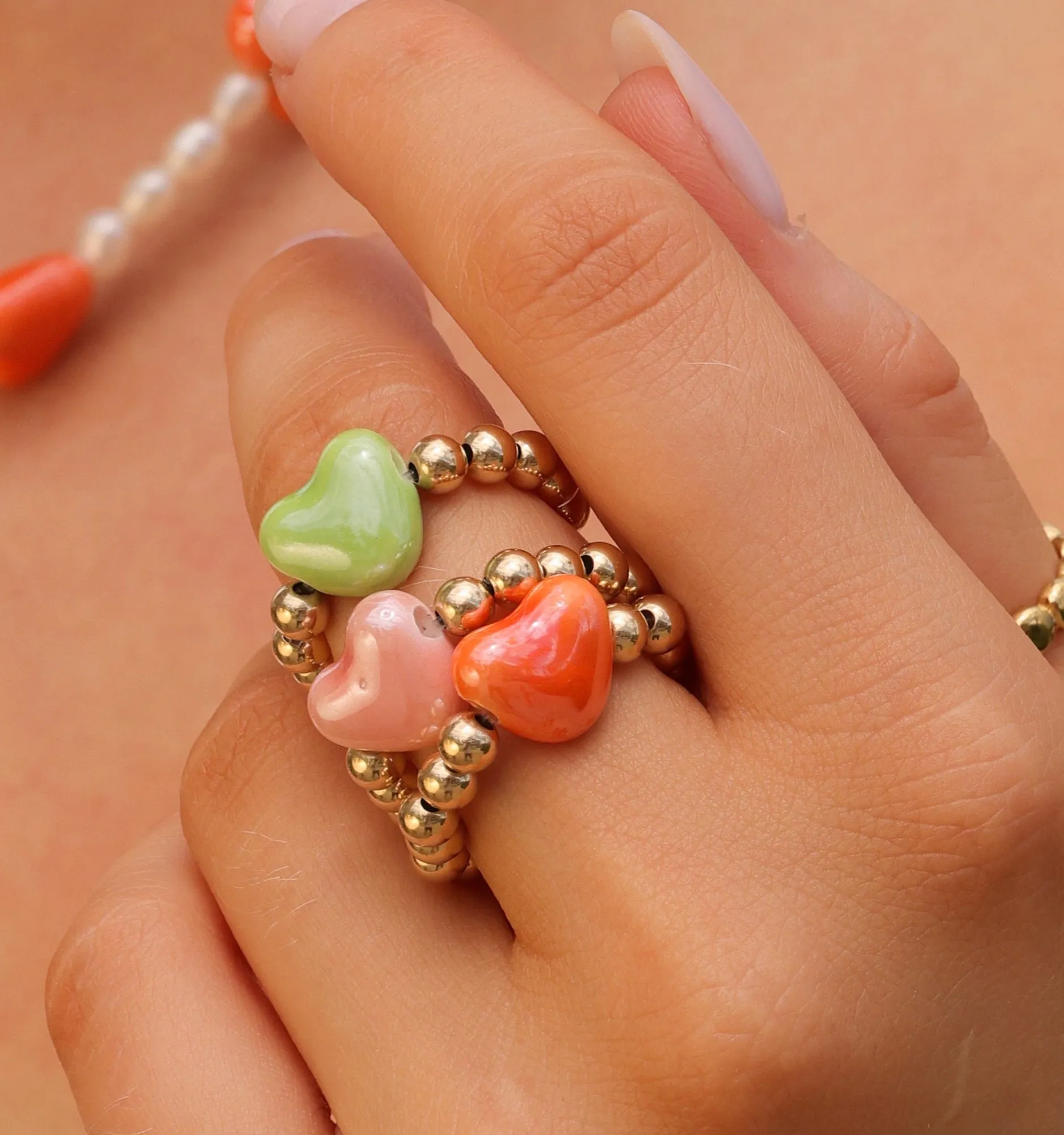 Green Sweetheart Ring