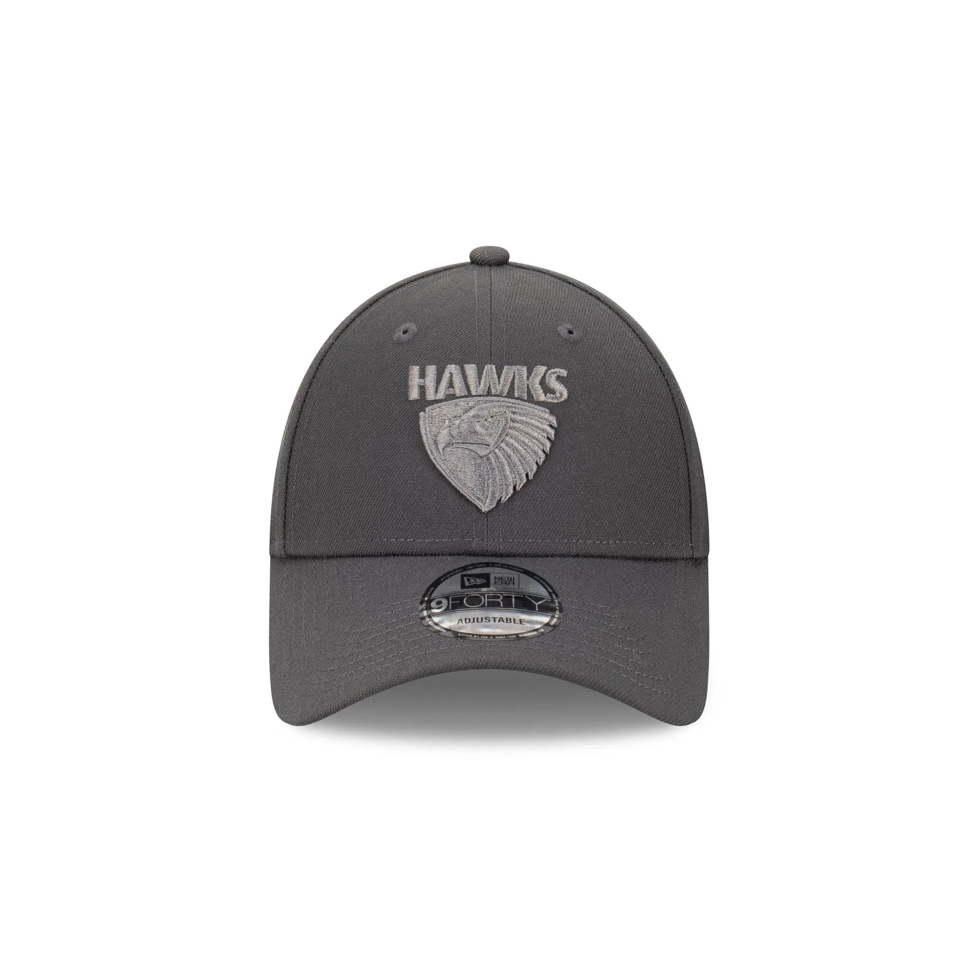 Hawthorn Hawks Graphite Grey 9FORTY Cloth Strap