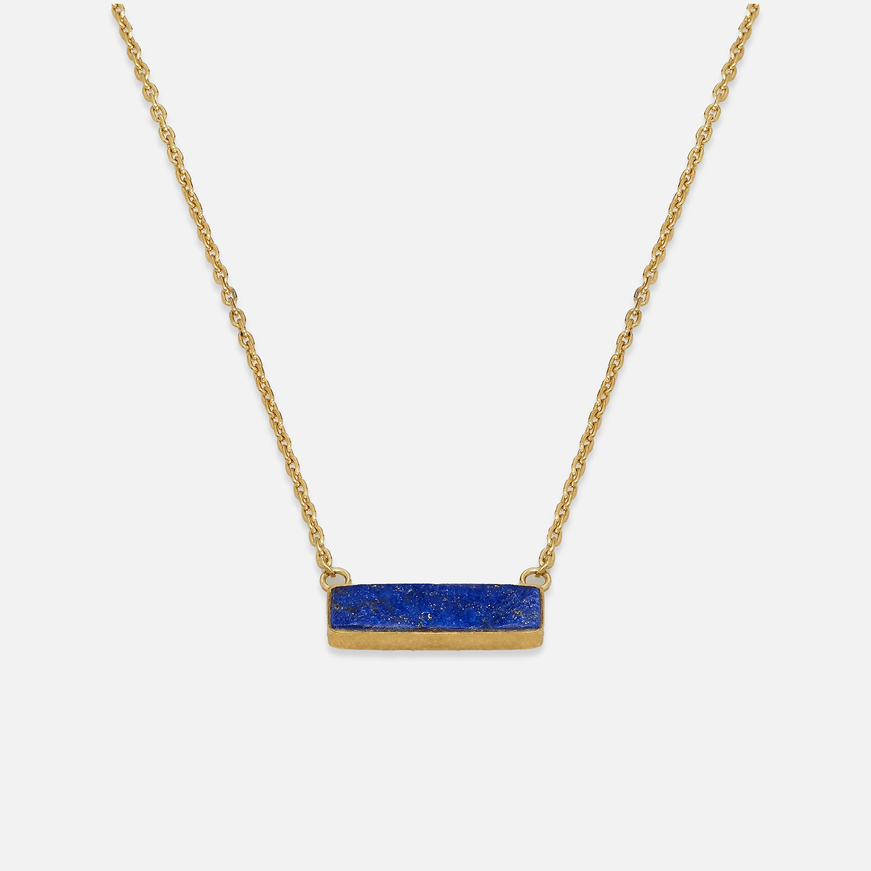 Hewn Lapis Pendant