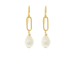 JULIA PEARL DROP EARRING