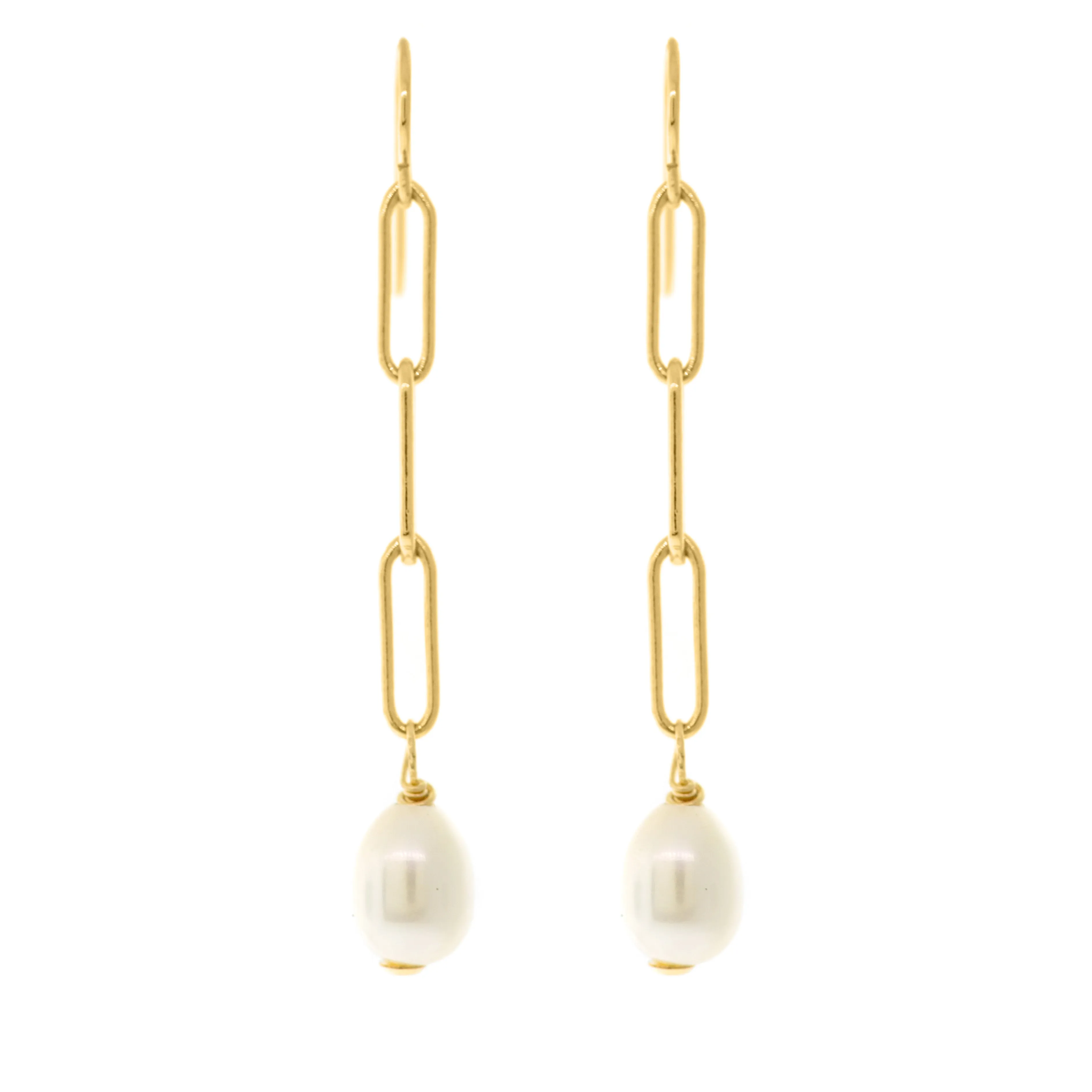 JULIA PEARL DROP EARRING