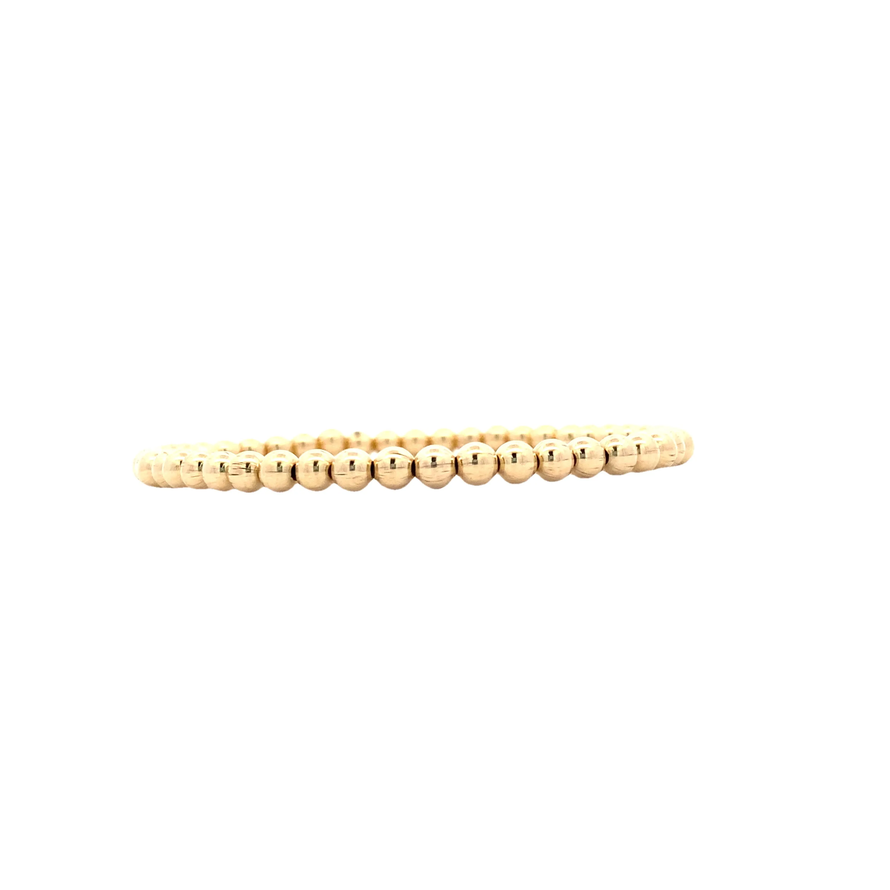 Karen Lazar Yellow Gold Expandable Bracelet