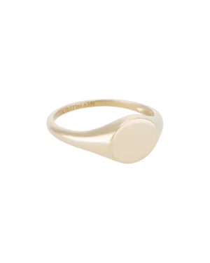 Kirstin Ash 9k Gold Classic Signet Ring