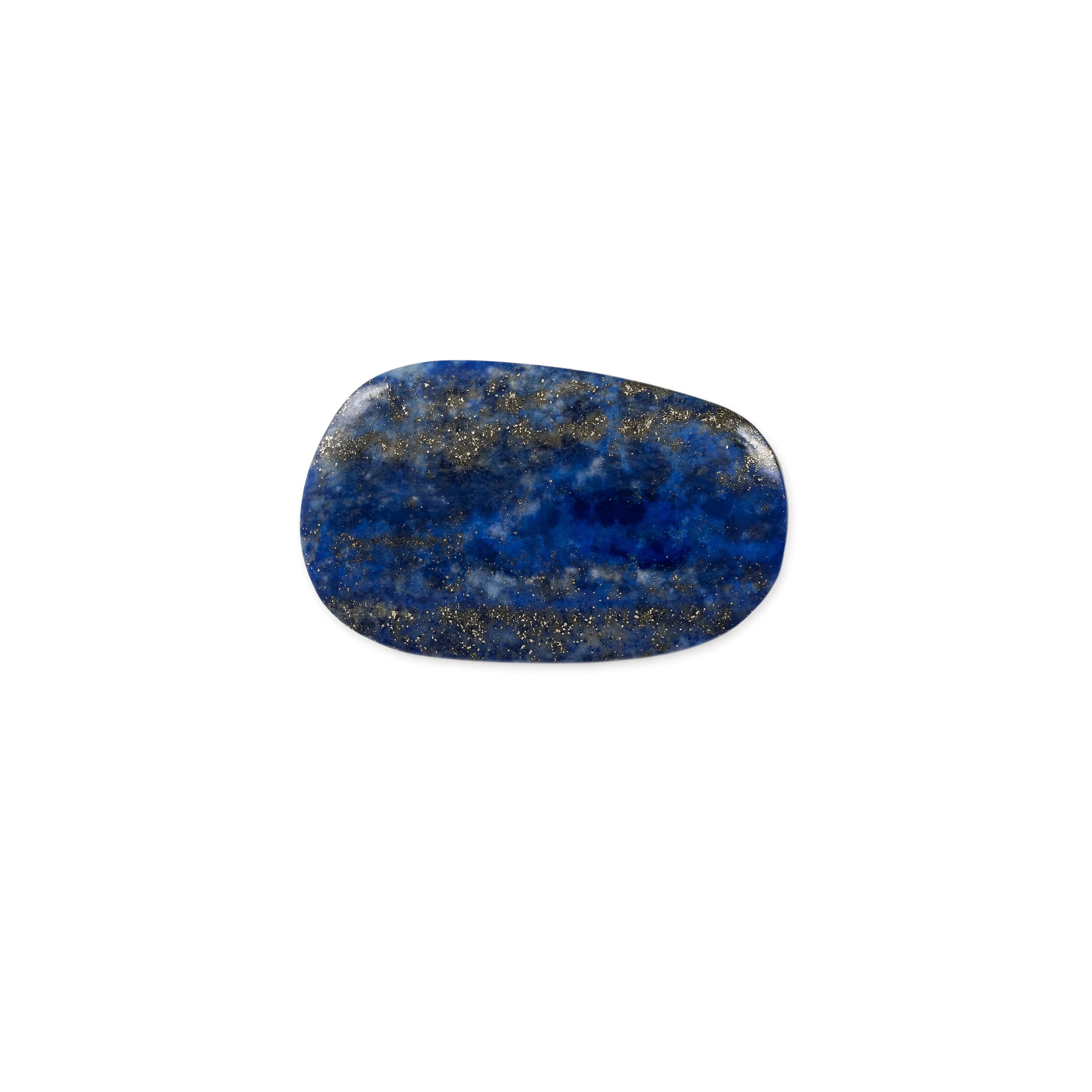 LARGE FREEFORM LAPIS RING