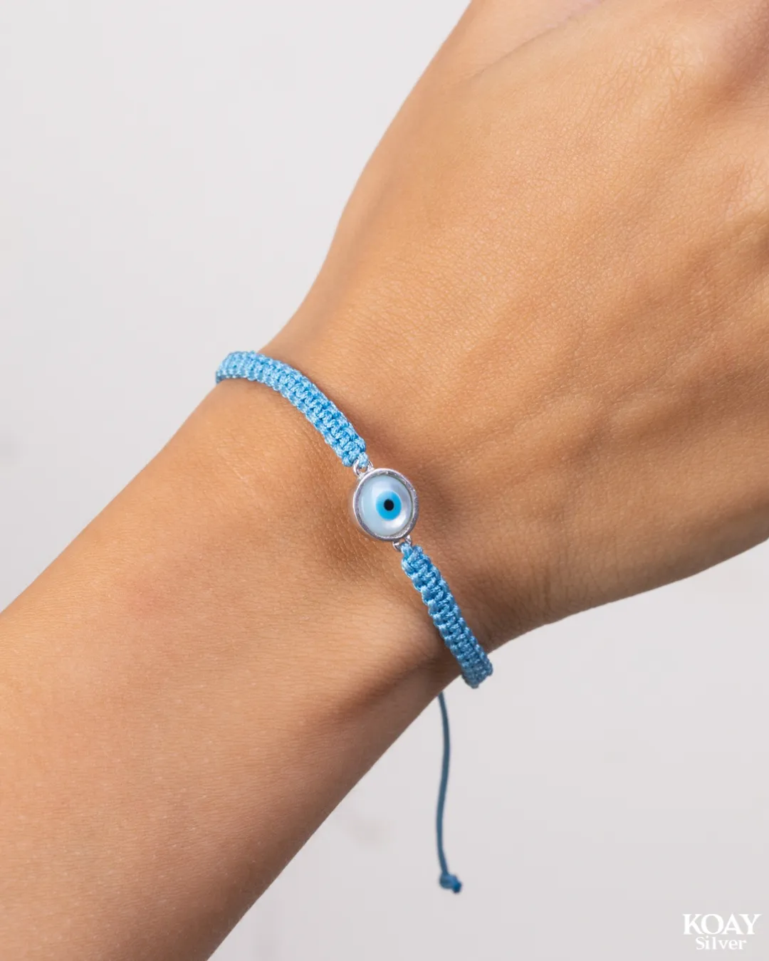 Light Blue Eye Bracelet