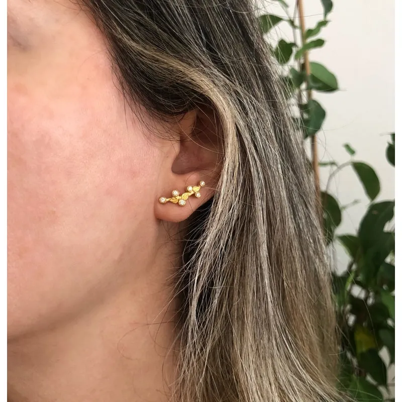 Lika Behar Laurier Ear Cuffs