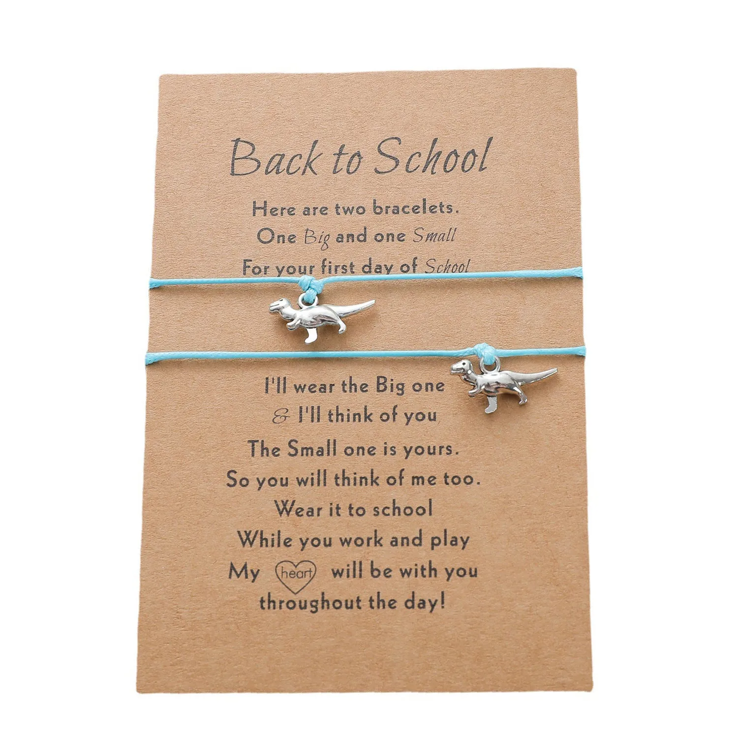 Little Dinosaur Opening Season Card Bracelet Personality