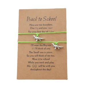 Little Dinosaur Opening Season Card Bracelet Personality