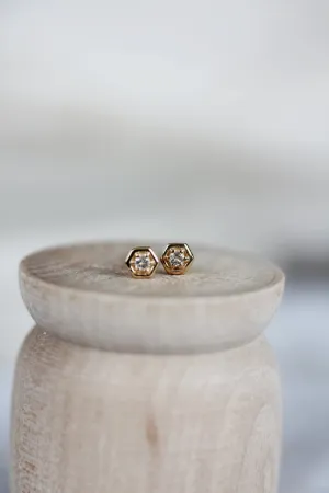 Little Gold Nora Studs