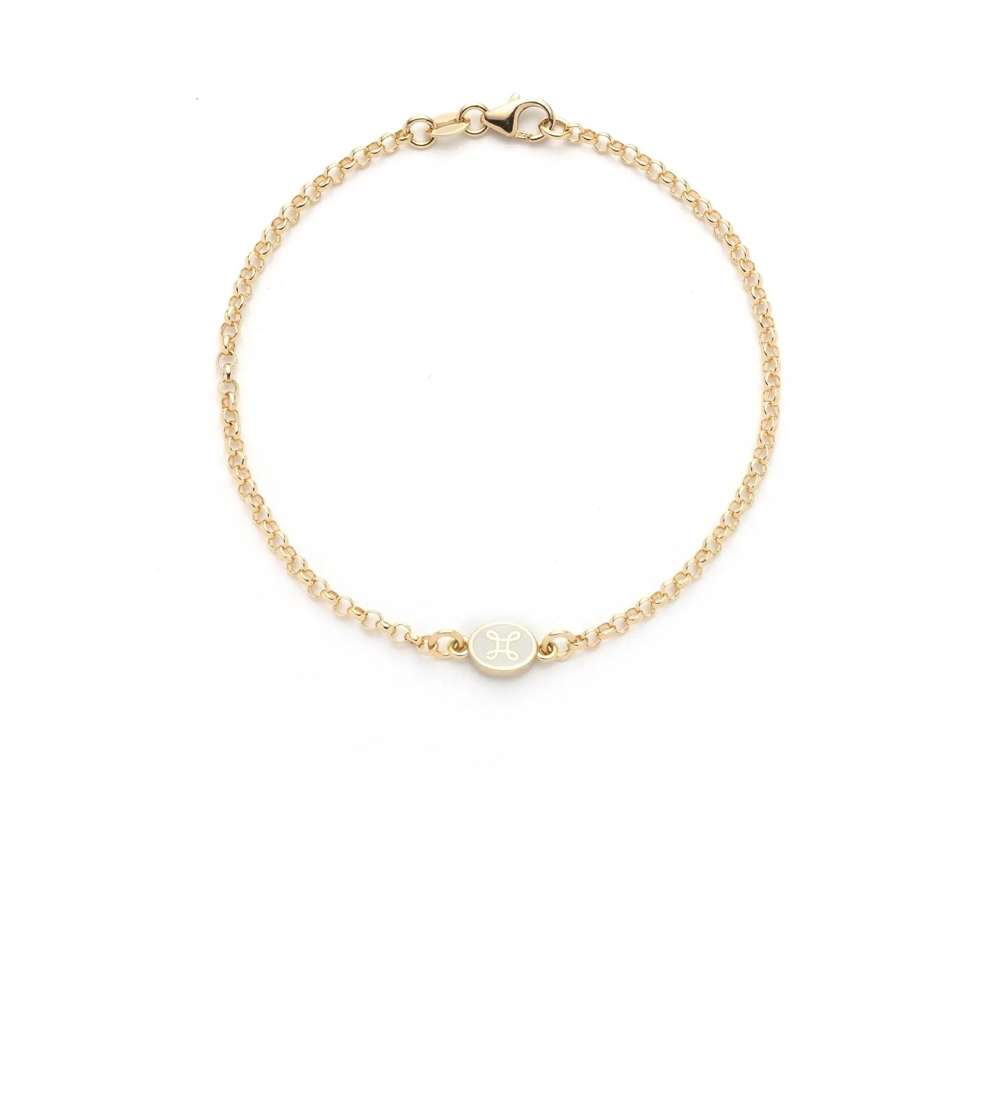 Love Knot - Love : Round Sequence Chain Bracelet