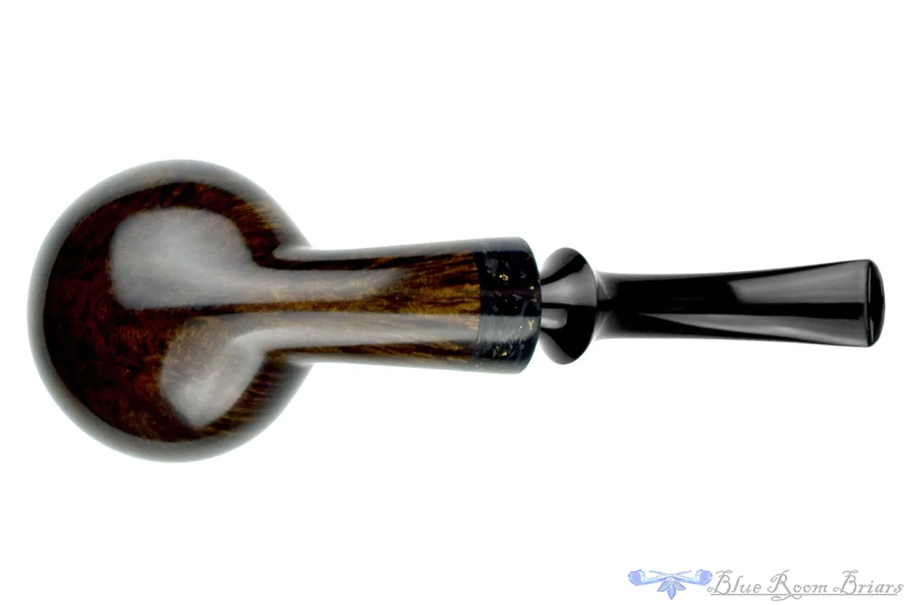 Marinko Neralić Pipe Bent Tomato with Carbon Fiber, Gold Flake, and Plateau