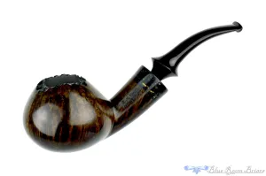 Marinko Neralić Pipe Bent Tomato with Carbon Fiber, Gold Flake, and Plateau