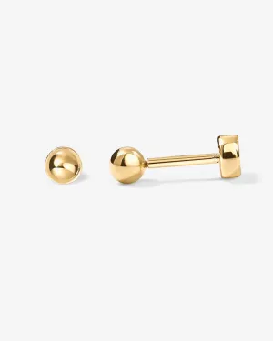 Medium Sphere Screw Back Studs