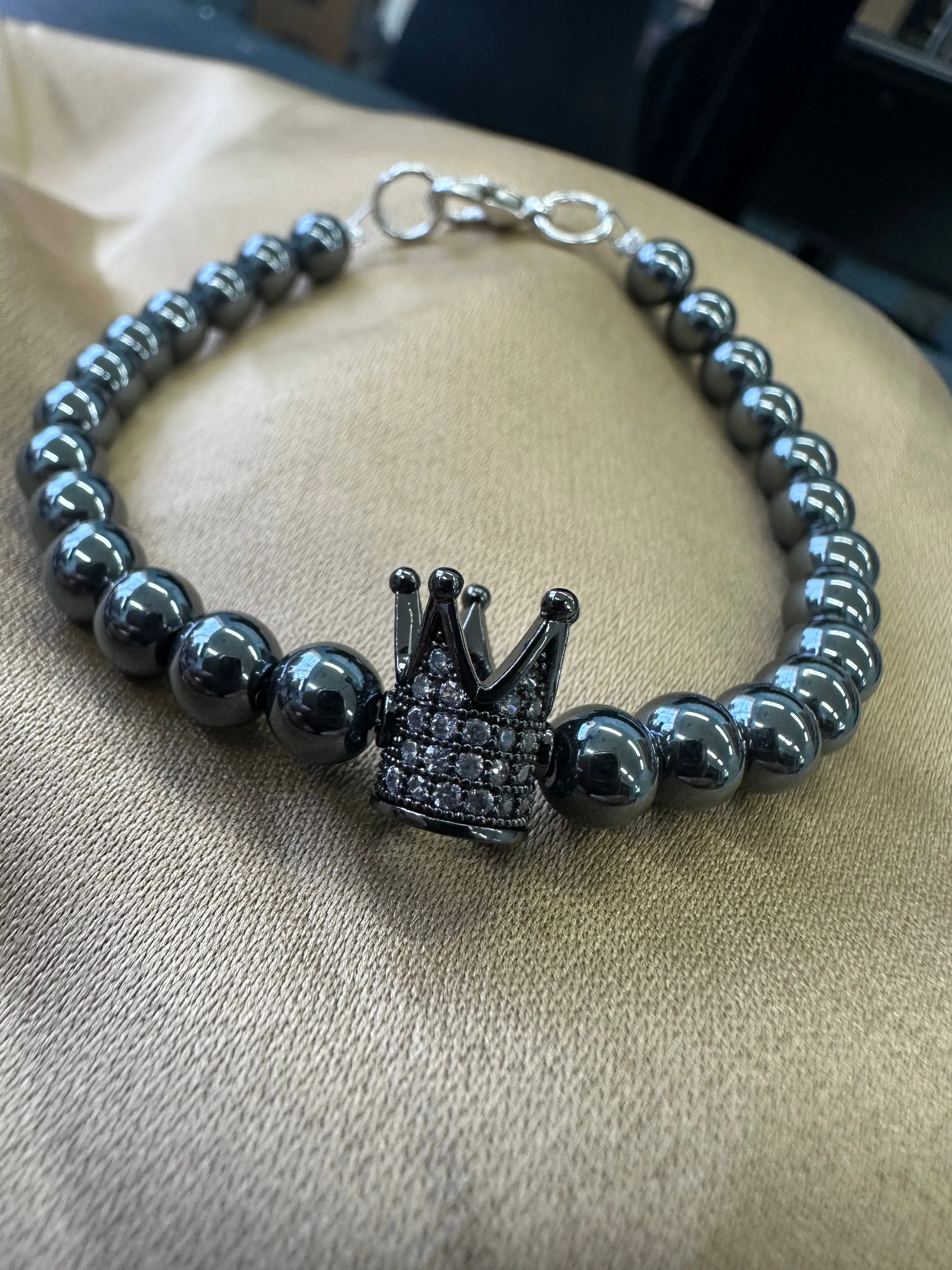 Men’s crown bracelet