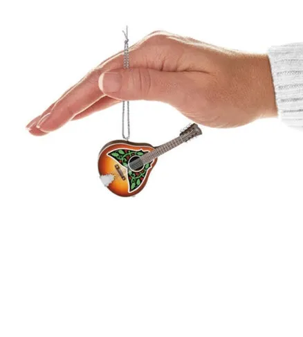 Mini Merry Mandolin Musical Ornament, 1.31"