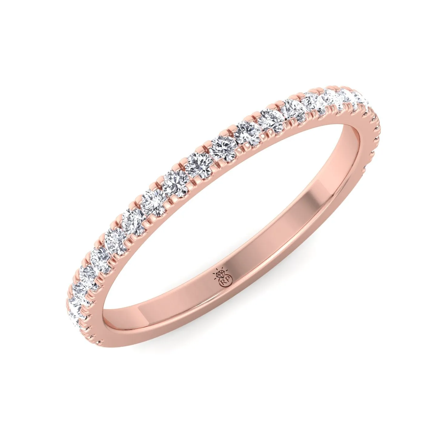 Moana - Matching Pave Wedding Band (0.30 CT)