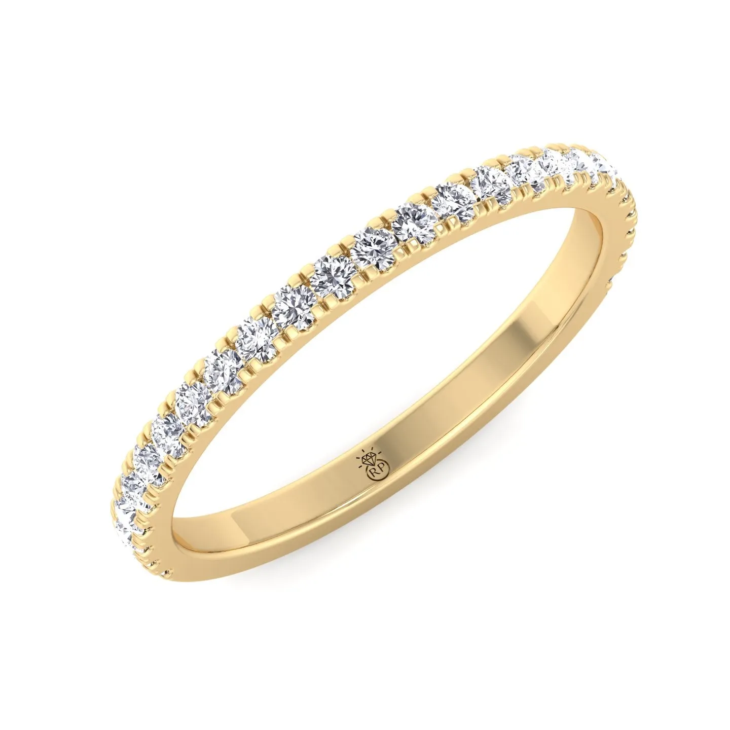 Moana - Matching Pave Wedding Band (0.30 CT)