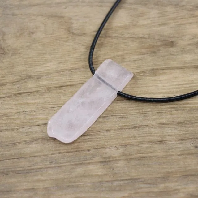 Natural Crystals Pendent Necklaces