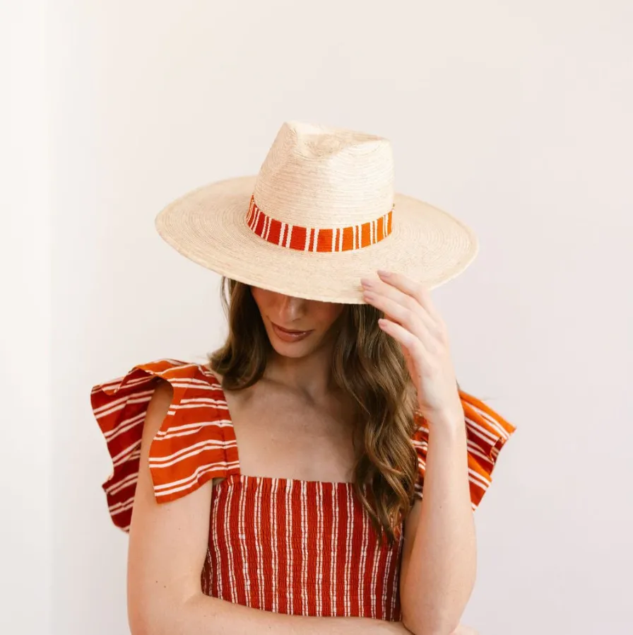 Palm Hemingway Stripe Hat