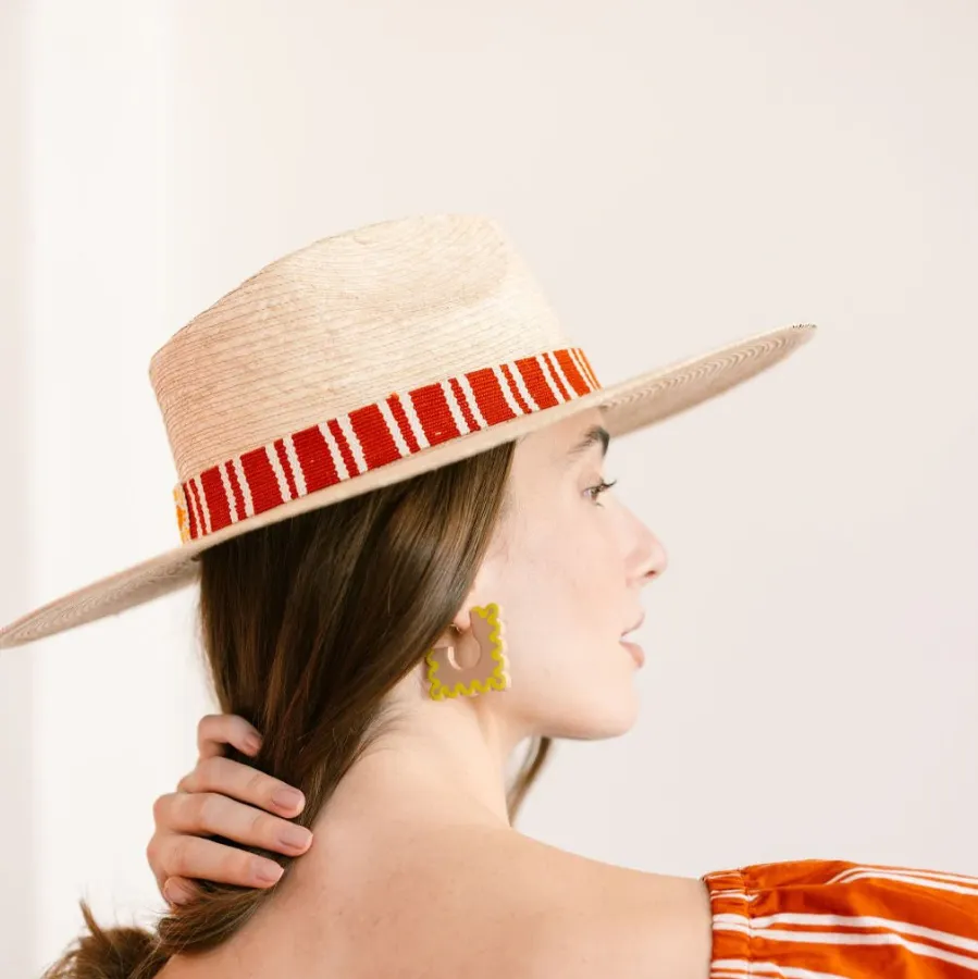 Palm Hemingway Stripe Hat