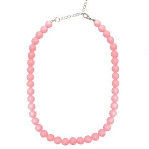 Pink Beaded Necklace