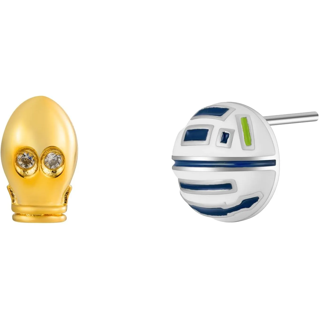 R2-D2 Robot Mismatch Stud Earrings