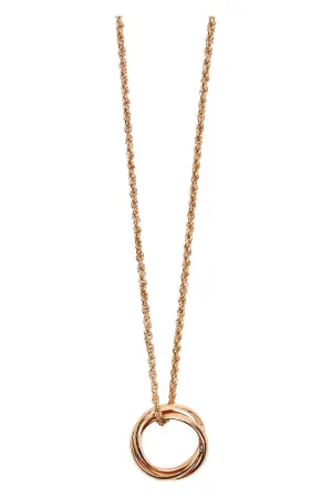 Solace Necklace - Gold Ring