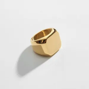 Square Signet Ring