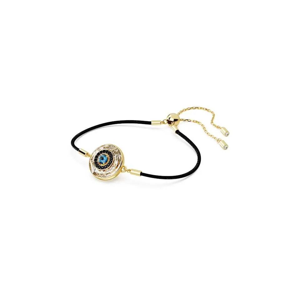 Symbolica Gold-tone Plated Multicoloured Evil Eye Bracelet 5692167